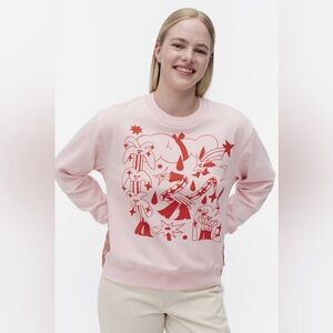 NWT Marimekko Leiot Aureate Glow sweatshirt - Size Small